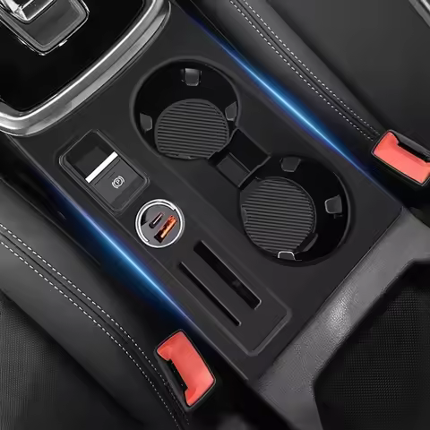 For Audi A3 8Y A3L A4L A5 8W6 Q5L Q3 8U 2017-2024 Auto Water Cup Holder Silicone Cover Protective Pa