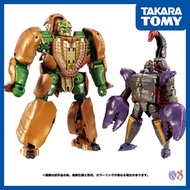 Transformers Beast Wars BWVS-02 Stubborn Confrontation Rhinox & Skorpos Set– Original Japan Stock