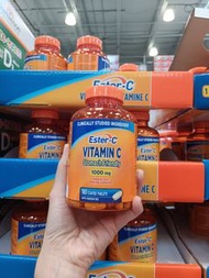 [Costco代購] Ester C 維他命C 1000mg Vitamin C (180粒) 買2件起包順豐自取