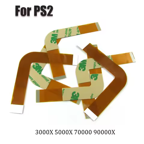 1PC Ribbon Cable Laser Lens For PS2 Slim Flex Connection SCPH 30000 50000 7000 90000 Accessory Repla