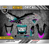 Decal STICKER KLX BF DECAL KLX BF DECAL STICKER KLX BF FULL BODY
