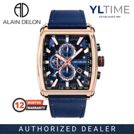 Alain Delon Gent AD473-1582C Chronograph Quartz Watch (100% Original & New)