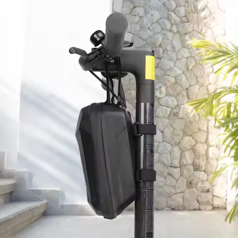 Electric Scooter Bag Waterproof EVA Hard Shell Storage Bag with 2L Capacity Quick Installation relea
