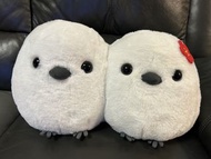 雪鳥山雀大公仔  amuse amufun 日本 雪鳥北海道山雀 雪精靈 銀喉長尾山雀景品 大公仔 雀仔 小鳥 冒險樂園Namco Tatio 景品 夾公仔