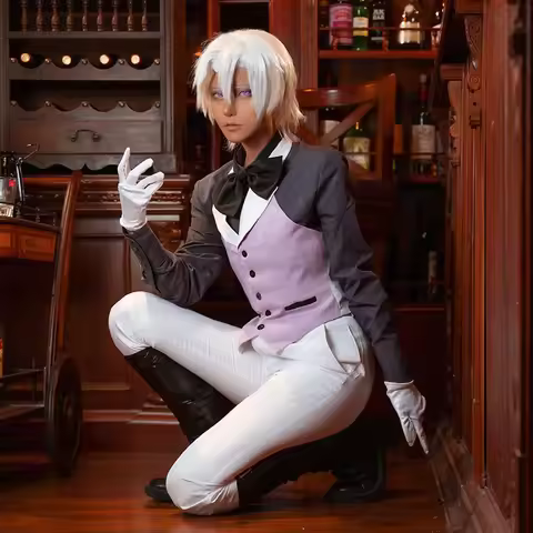 Anime The Case Study of Vanitas Cosplay Noe Archiviste Cosplay Costume Noé Vanitas no Karte Uniform 