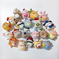 GANTUNGAN Cute Chubby Animal Crochet Keychain| Chubby animal knitted keychain