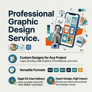 Professional Graphic Design Service | Logo, Social Media, Flyer, Banner, Branding & Marketing Design