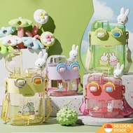 Miffy Kids Water Bottle BPA Free Dual Drink Way Water Bottle Cute Water Bottle