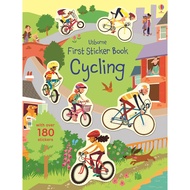 Usborne First Sticker Book Cycling