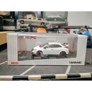 Diecast Tarmac Honda Civic Type R FK2 2016 championship white seal