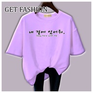 GET FASHION - BAJU KAOS WANITA ATASAN WANITA DEWASA REMAJA BLUS JUMBO OVERSIZE STYLE KPOP KOREAN T S