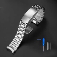 904L สแตนเลสสตีลนาฬิกาสําหรับ Omega Seamaster 300 Speedmaster Planet Ocean นาฬิกาสายคล้องคอสร้อยข้อม