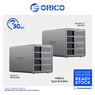 Orico 9848U3/RU3 4 Bay 3.5" USB3.0 SATA HDD External Enclosure max 88TB - Grey Colour
