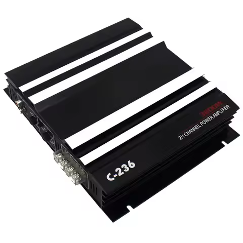 2-Channel Car Audio Amplifier 3800W High-Power Amp. Two-Way Stereo Power Amplifier Audio Amplifier P