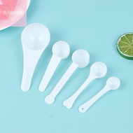 [guyumao] 10Pcs 1g 3g 5g 10g Measuring Plastic Scoop Measuring Spoons Milk Powder Spoons MY