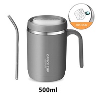 304 Stainless Steel Mug with Lid 500 ML