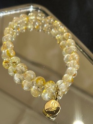 黃精靈。桂花黃 托帕石 手鏈 拓帕石 手珠 Topazios