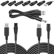 Shaver Charger Cord 5V Power Cord, Universal USB Adapter Charging Cable Set for Philips Norelco HQ85