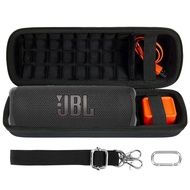 co2CREA Hard Travel Case Replacement for JBL Flip 6 FLIP 5 Waterproof Portable Bluetooth Speaker (Bl