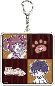 Tokyo Mew Nu ~ 02 Momomiya Strawberry & Masaya Aoyama Candy Art Deca Acrylic Keychain