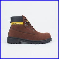 ✓ ۞ ☌ Caterpillar SBY Men's Safety Shoes Safety Boots Iron Toe Tracking Bikers Can