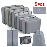 TimeToGo- Travel Organizer Storage Bag Luggage Bag 9In1 Suitcase Set 9Pcs Travel Set