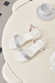 Tacha Lovely Sandal รองเท้ารัดส้น ส้น 1 นิ้ว พื้นหนานุ่มใส่สบายเท้าที่สุด