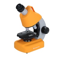 Kids Microscope 40X~1200X Magnification Mini Desktop Beginner Microscope Kit Battery Operated with L