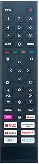 VINABTY Replacement Voice Remote Control ERF3B80H ERF3B80(0012) Suitable for Hisense 55A76GQ 43E77HQ