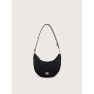 Bonia Camilla Black Shoulder Bag