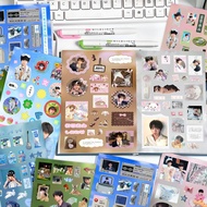 8-200pcs TF Family 4th Wang Lujie Mu Zhicheng CP Sticker Li Yudong Generation Zuo Qihan Idols Photo 