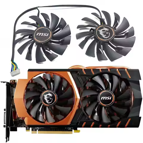 NEW 95MM 6PIN PLD10010S12HH GTX 970 GAMING GPU Fan，For MSI GeForce GTX 970 GAMING Graphics card cool