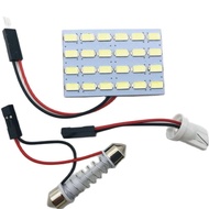 ไฟเพดาน ไฟกลางเก๋ง ไฟแผนที่ ไฟส่องสัมภาระ ไฟกลางเก๋ง ไฟเพดานรถยนต์ LED 12V-24V