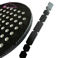 [deevoka] Pickleballs Paddles Protection Tape TPU Black Full Edge Coverage Paddle Tape