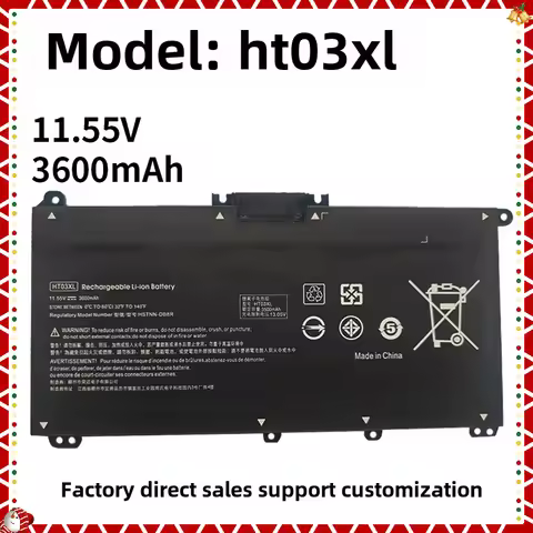 HT03XL Laptop Battery L11119-855 for HP Pavilion 15-DA 15-DB 15-DW 15-CS 15-DY 17-by 17-CA 14-CE 14-
