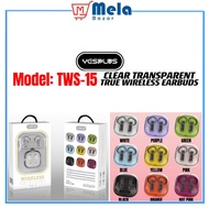 YESPLUS TWS-15 Clear Transparent Cyberpunk True Wireless Earbuds