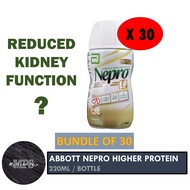 (BUNDLE OF 30) Abbott Nepro Lower Protein (For people with reduced kidney function)