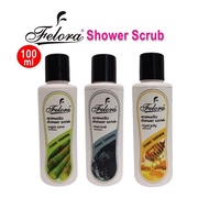 SV Felora Shower Scrub Aromatic 100ml / Lulur Mandian Aromatik Sugar Cane Charcoal Royal Jelly
