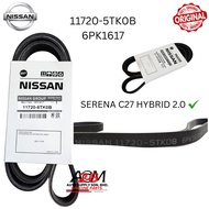 【ACM】NISSAN SERENA C27 HYBRID 2.0 2016 FAN BELT 6PK1617 11720-5TK0B