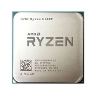 Used AMD Ryzen 5 1400 R5 1400 3.2 GHz Quad-Core Eight-Thread CPU Processor YD1400BBM4KAE Socket AM4 gubeng