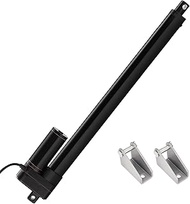 JQDML 24V 14 Inch Stroke Linear Actuator Heavy Duty 660lbs/3000N IP65 Waterproof Speed 0.2"/sec Line