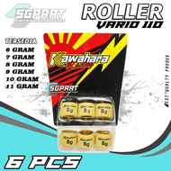 Roller BEAT FI/Vario 110/BEAT K44 Street/ Scoopy K44 Kawahara Racing 7gr 8gr 9gr 10rg 11gr 12gr