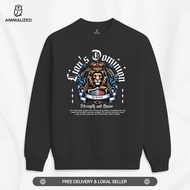 Animalized Lions Domination Crewneck Sweater