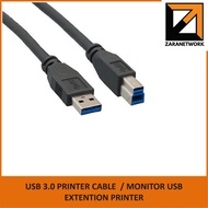 USB 2.0 PRINTER CABLE 2 METERS / MONITOR USB EXTENTION / PRINTER