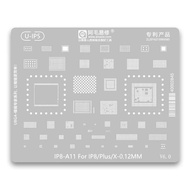 AMAOE U-IP5 IP8-A11 IC MOLD FOR IP8/PLUS/X-0.12MM ORIGINAL 75093