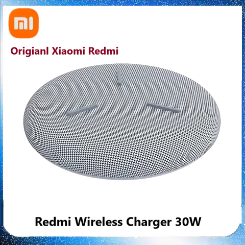 Original Xiaomi Redmi Wireless Charger 30W Max With Cooling Fan Mini Charging Type C Fast Charge For