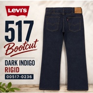 Levi's Jeans 517 Bootcut Dark Indigo Rigid 00517-0236