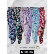 Kain Pario Ikat +Percuma Buckle