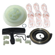 Recoil Starter Rotor Pulley Rope Spring Pawl For BT120,BT120C,BT121,BT121Z,FR350,FR450,FR480,FS120,F