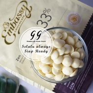 250 Grams Tulip Embassy ZEN White Chocolate Couverture 33%